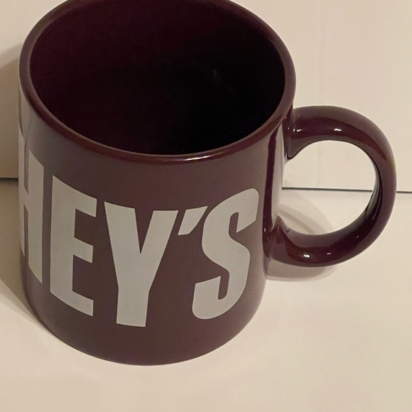 HERSHEY’S CHOCOLATE logo brown with silver letters, extra large mug - Picture 3 of 6